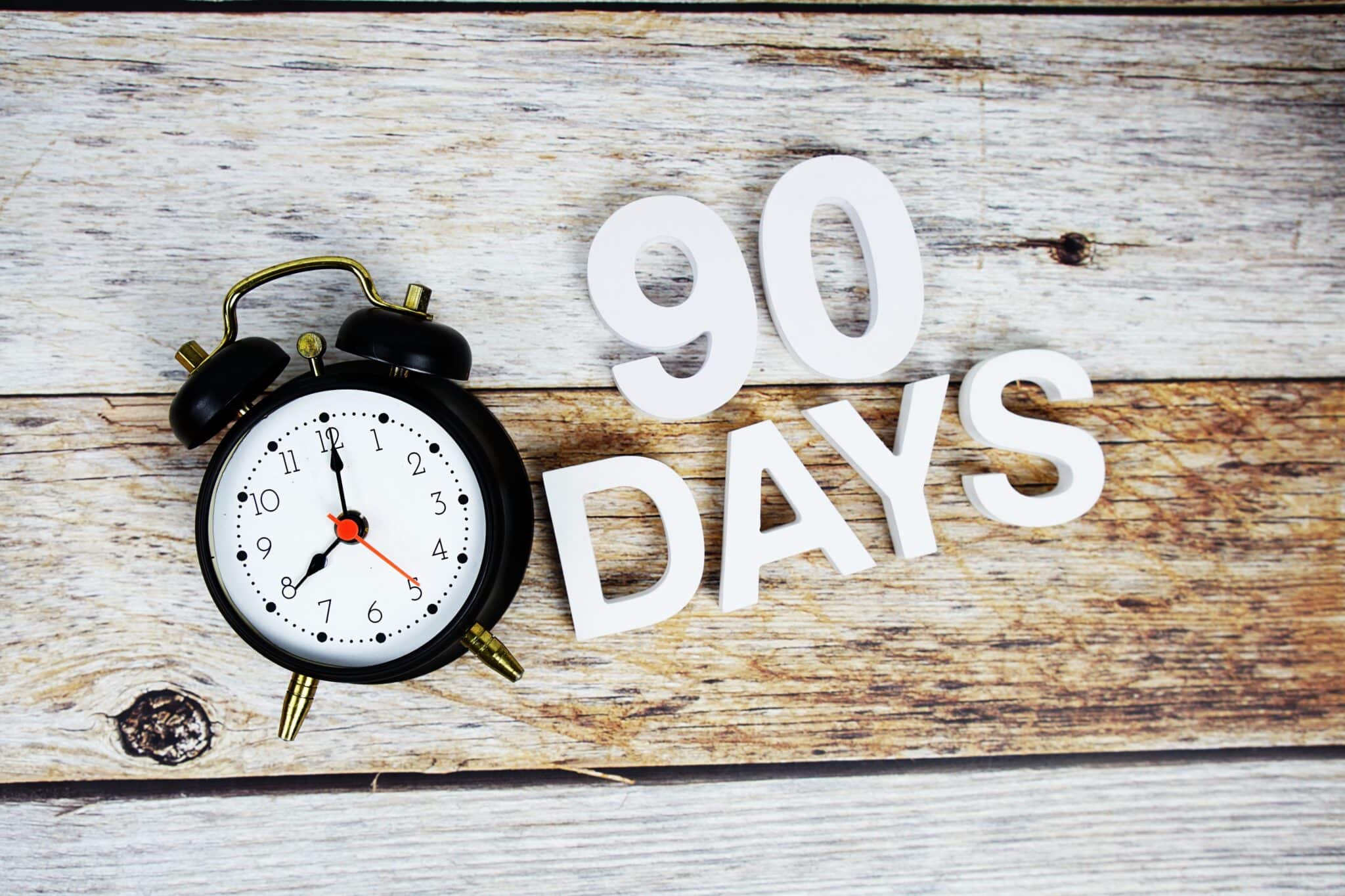 90 day alarm clock