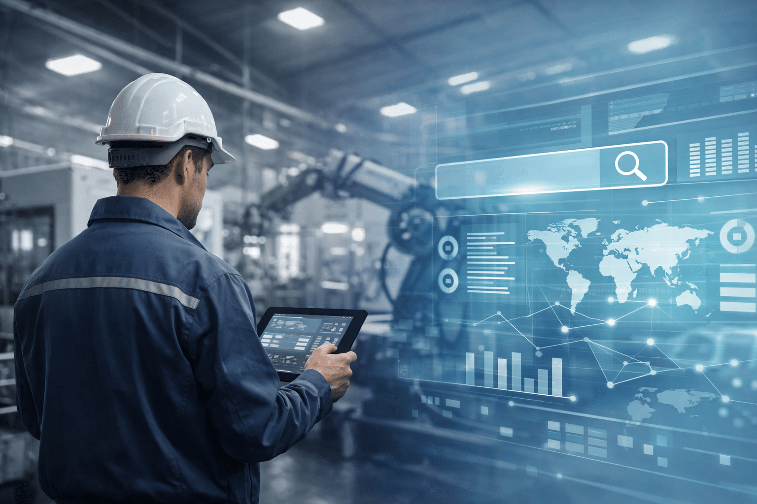 AI search changing how manufacturing buyers discover vendors through digital research tools